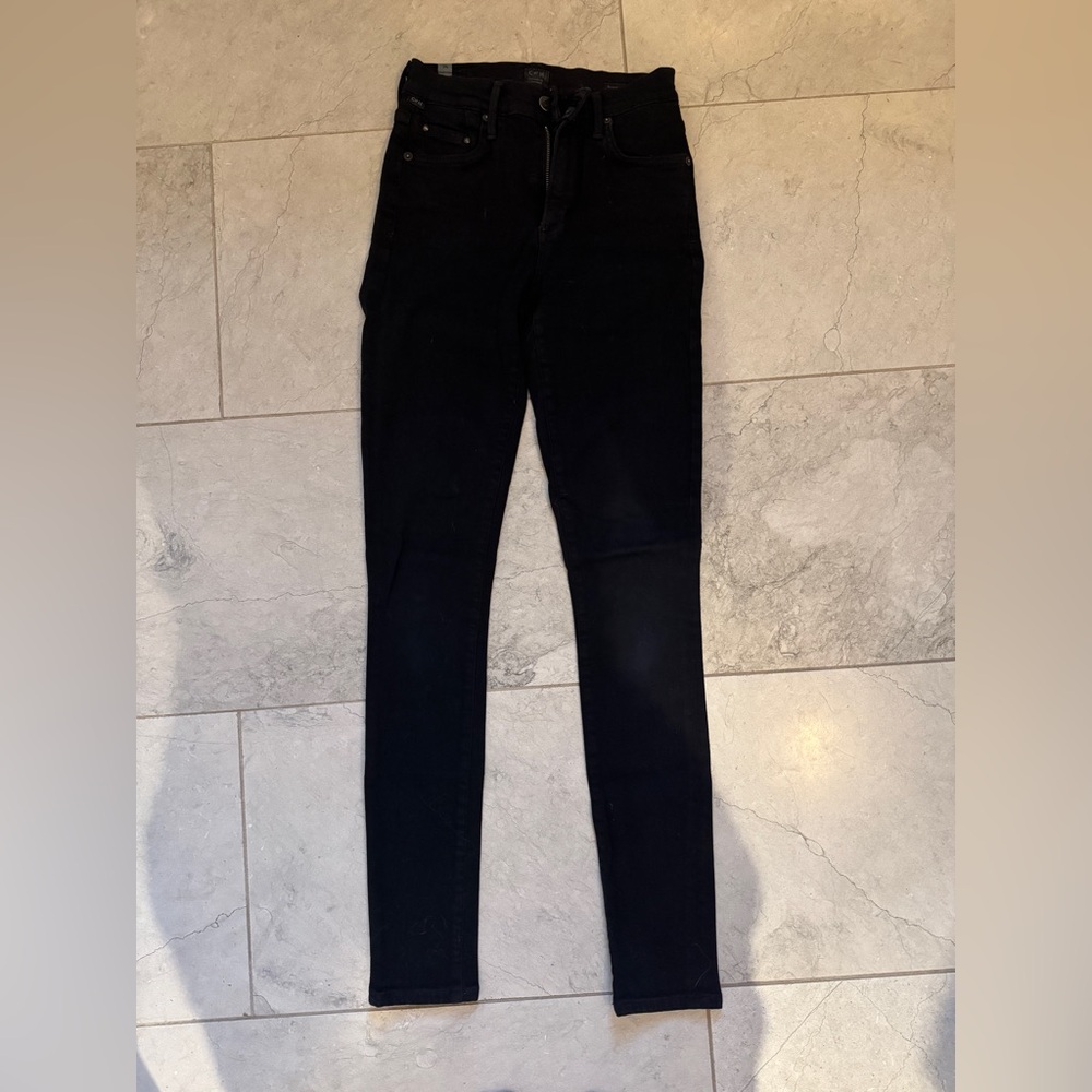 Citizens of Humanity black skinny jeans